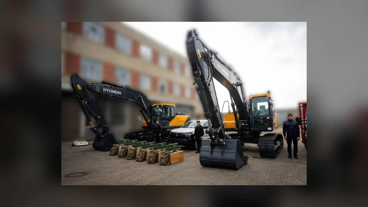 Громади та підрозділи ДСНС Харківщини отримали спецтехніку з Німеччини на 1,7 млн євро