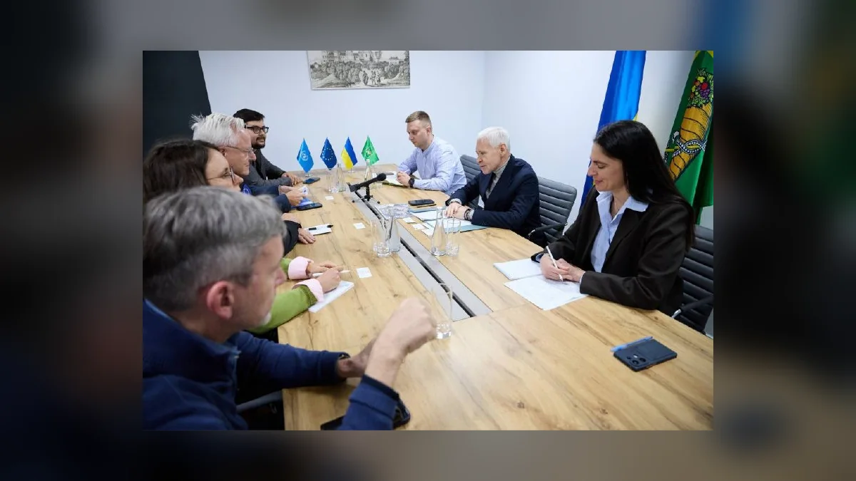 У Харкові міський голова Ігор Терехов зустрівся з представником Європейської комісії