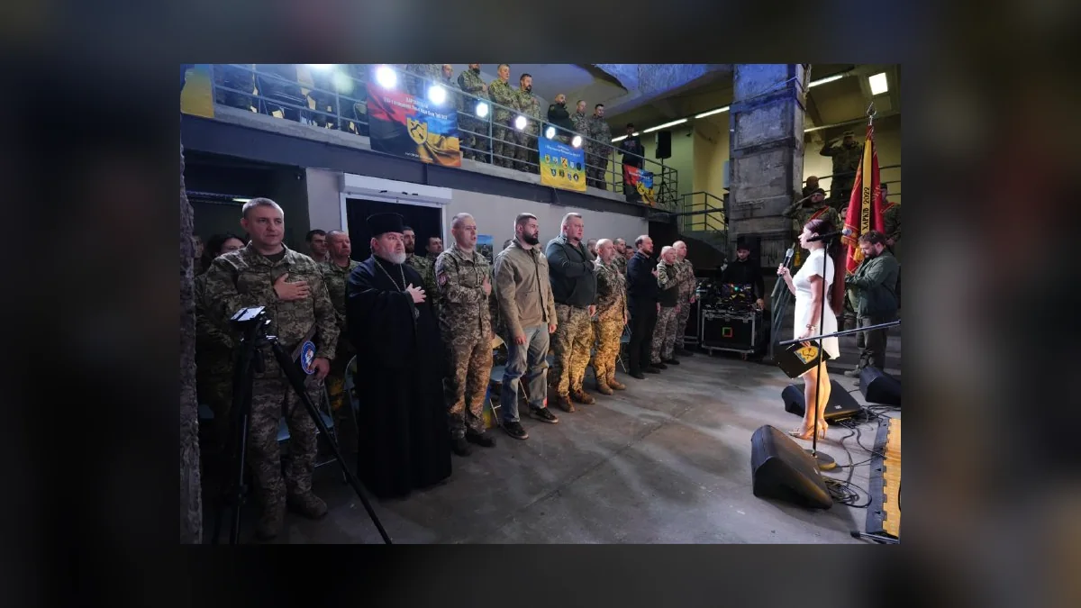 У Харкові бійців 113-ї бригади ТрО відзначили з нагоди восьмиріччя