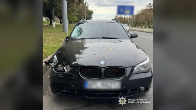 У Харкові на проспекті Льва Ландау водій BMW на переході збив пішохода